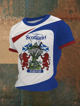 Men's Scotland Flag Casual T-Shirt